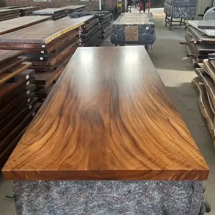 Solid Wood Table Top Panel for Desk
