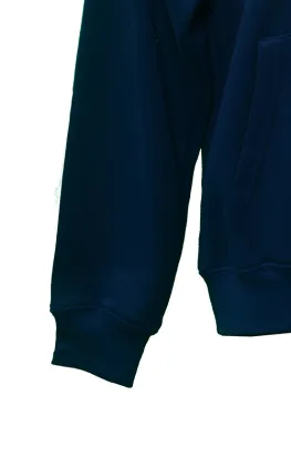 Wholesale Plain Black Hoodie Men Wear Supreme Oversized Hoodie