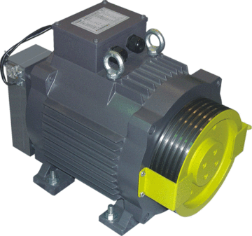 Permanent-magnet Synchronous Gearless Machine for Elevators (GETM1.9D)