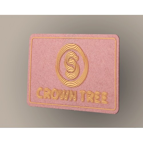 Silikonový tiskový štítek na bázi mikrovlákna