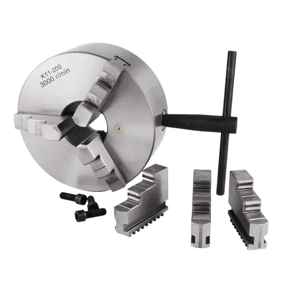 K11 K12 Self Centering 3 Jaw/4 Jaw Lathe Chuck for Manual Wood Lathe