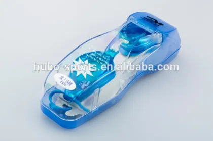 2015 safety summer sports glasses blue lens anti fog myopia swimming goggles