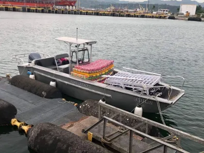 CE Certified 8m Aluminum Passenger Diving Boat Ship