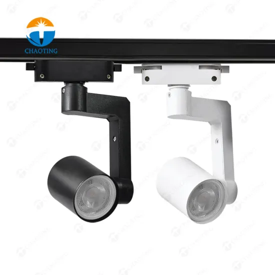 Commerce Rail Lighting Manufacturer New Design Ceiling Adjustable 360 Degree GU10 Track Lamp Fixture Housing For LED Track Light