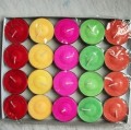 soja cera tealight velas perfumadas