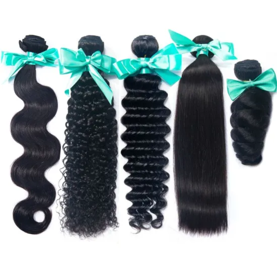 Wholesale Raw Virgin Cambodian Hair Weave Bundles Full Cuticle Aligned Human Hair Extensions