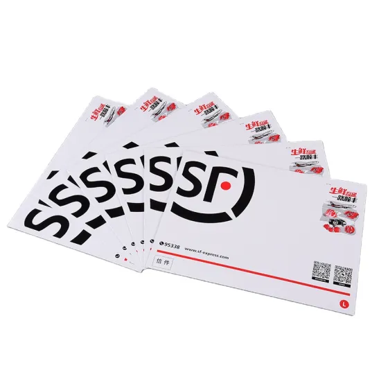 Customized Logos Self-Seal Stay Flat Rigid Cardboard Mailers