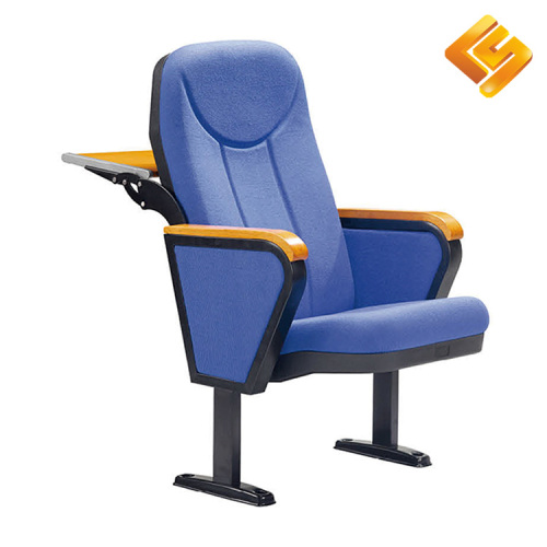 Стул для конференц-зала университета с откидным планшетом