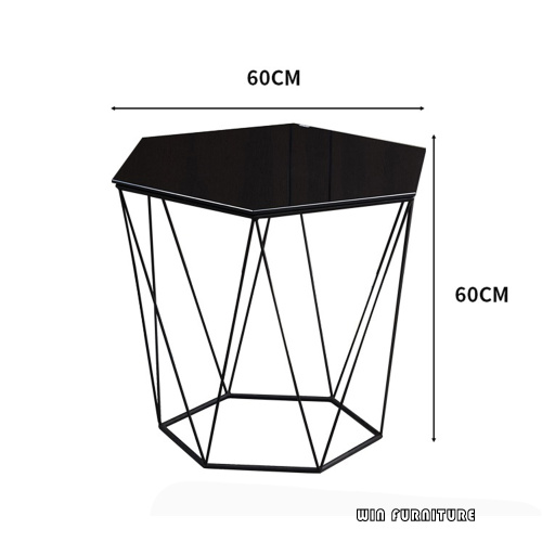 Mesa de centro moderna de diseño clásico