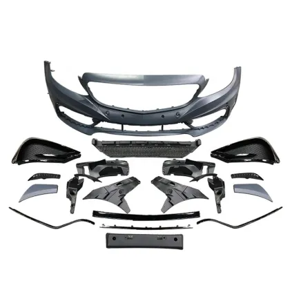 Mercedes-Benz C Class W205 Front Bumper Modified Carlson Kit