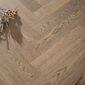 Plancher de chêne d'ingénierie Herringbone Parquet en bois