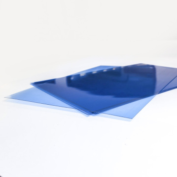 Hard Plastic Blue PET Rigid Sheet