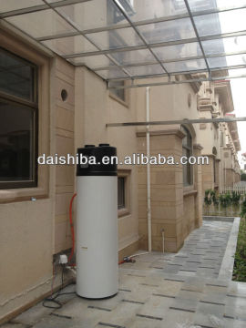 China hot water heat pump water heater, air to water heating systm(For sanitary),R134a,250L,CE,EN16147,EN255