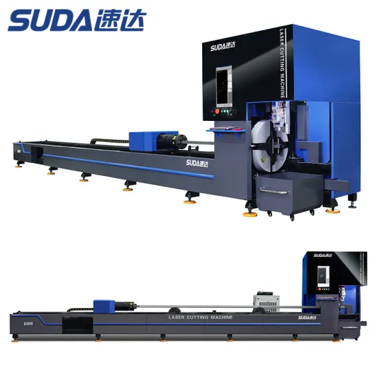 SUDA Manufacturer CNC Metal Cutting Machine for Steel Pipes and Fiber Laser