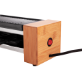Bamboo Handle Raclette Grill pour 4 personnes