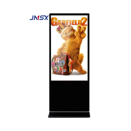 floor standing 55 65 inch advertising player totem
