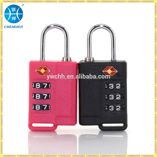 Tsa combination lock TSA approved lock