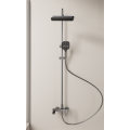 New Space Aluminum Shower Set with Undermount Faucet