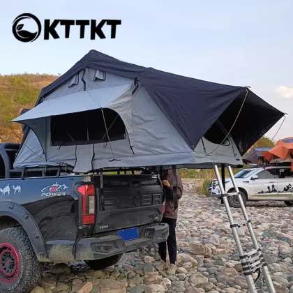 50kg Black outdoor camping large car roof tent