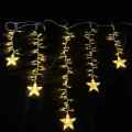 LED Curtain Star Icicle Lights