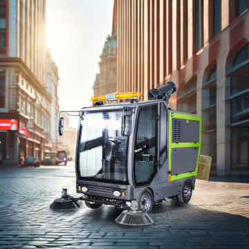 Large Capacity Dust Box Sweeping Machine for Community Roads