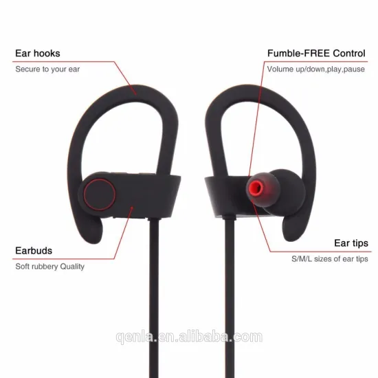 2017 High quality Stereo Bluetooth earphone,New Cordless Bluetooth stereo headsets/earbuds/headphone manufacture