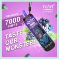 R&amp;M Monster 7000 Puffs Todos los sabores del dispositivo