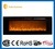 60" build in imitation fire wall hanging fireplace with remote control