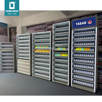 Custom ABS Cigarette Display Racks for Convenience Store Smoke Shops