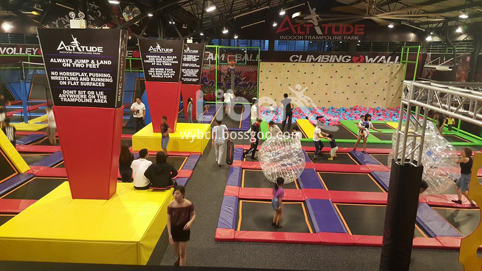 trampoline park indoor price