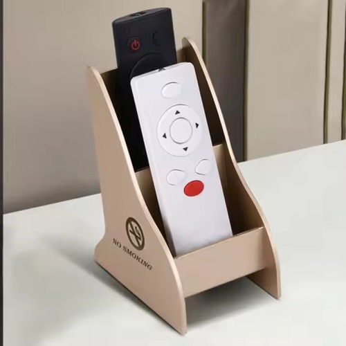 Hotel plastic remote control storage box