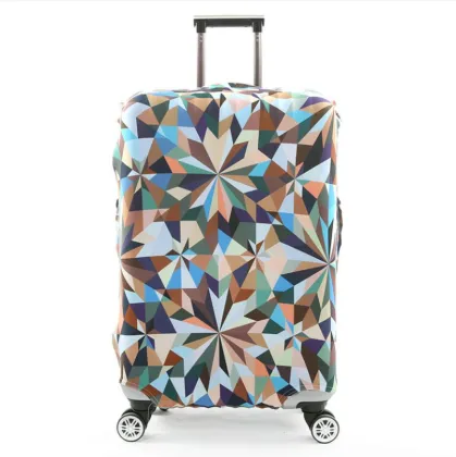 Spandex Luggage Cover: Full Print Suitcase Cover