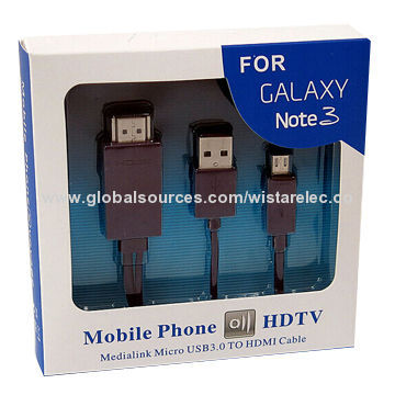 New Product MHL 2.0 Cable Compatible with Galaxy S3/S4/Note2/Note3New