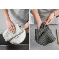 Big Waffle Glass Cleaning Cloth