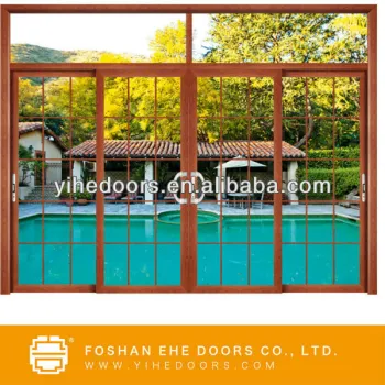 aluminum door with good hardware