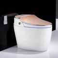 Nowa toaleta z bidet One Piece Inteligentna woda Rose Gold Smart Toaleta