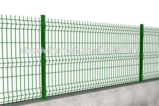 Best price security airport 3D Curved Welded Wire Mesh Fencing (factory and exporting)