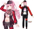 Vtuber Mori Calliope Ch. Hololive-en Callidrip ver. Trang phục