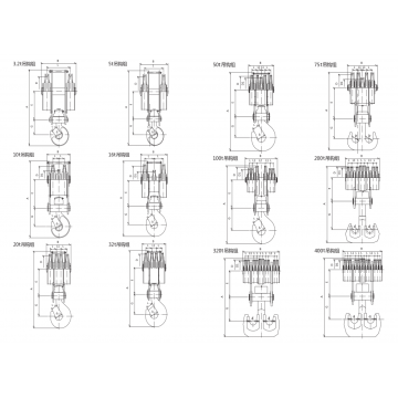 400 Ton Double Hook Block