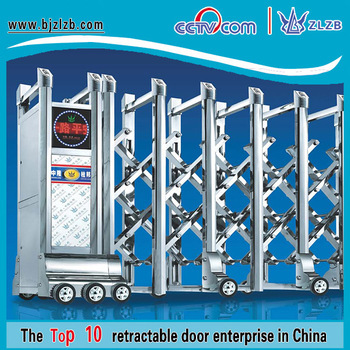China door control gate folding door steel gate gate controlled door