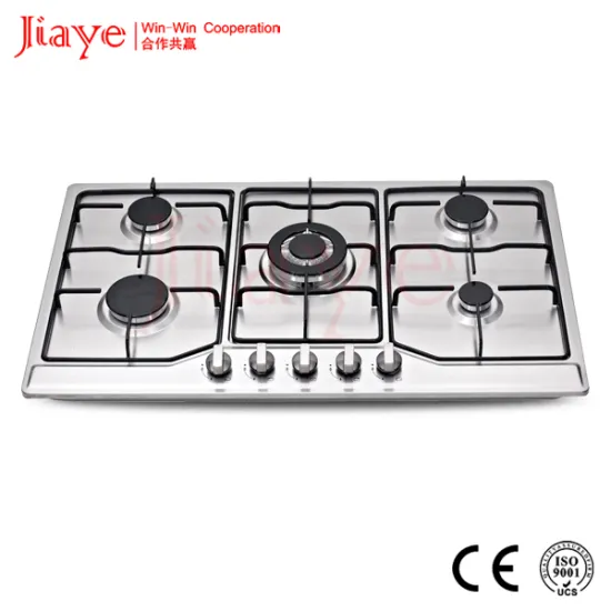 NG gas cooker 5 buner cast iron grate gas stove NG gas cooker 5 buner cast iron grate gas stove JY-S5085