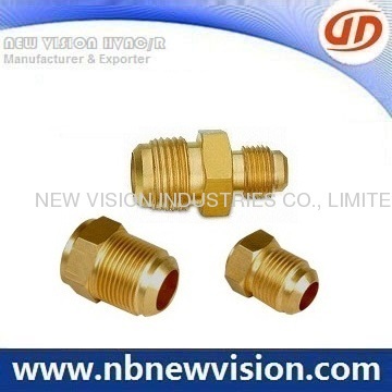 Turning Brass Flare Fitting - Unions For Air Conditioner 