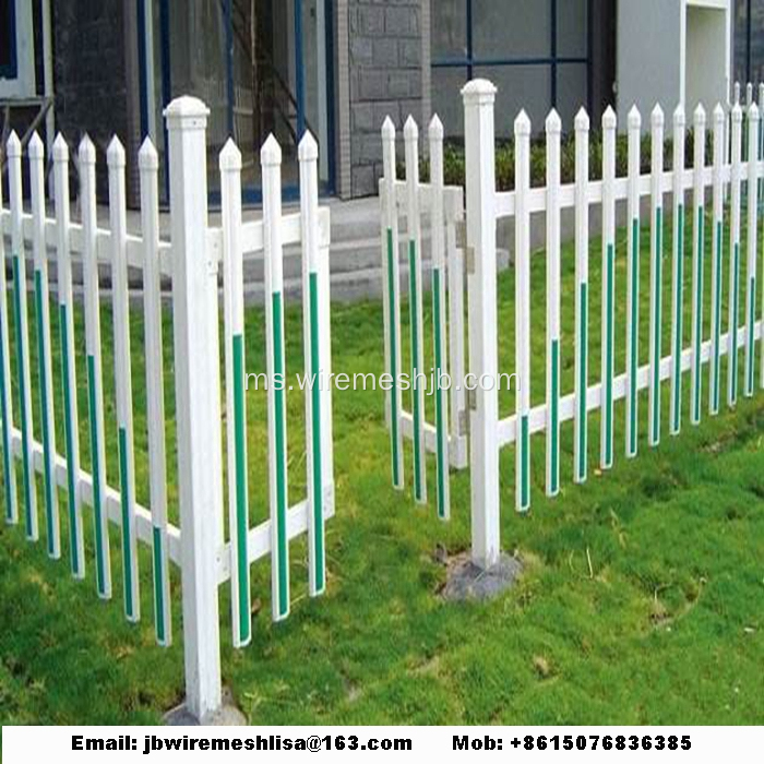 Pagar Taman Plastik / PVC Steel Picket Fence