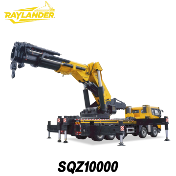 SQZ10000 100-тонный кран-манипулятор со складной стрелой