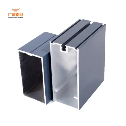 Aluminium Curtain Wall Section