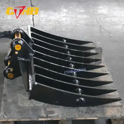 CTHB Land Cleaning Rake Excavator Root Rake