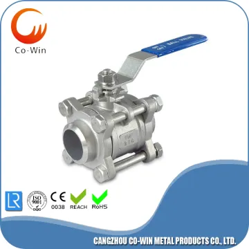 Investment Casting 3PC Ball Valve