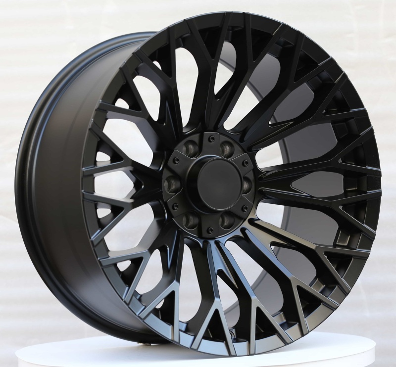 20-inch matte black full paint wheel