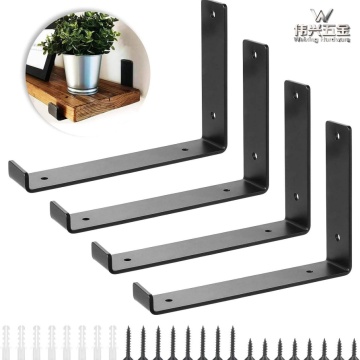 10-Inch Steel Floating L Shelf Bracket