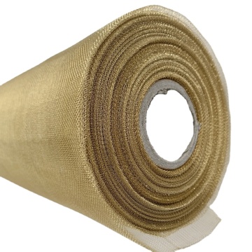30 Mesh Plain Weave Brass Wire Mesh 0.30mm Diameter for Space Division